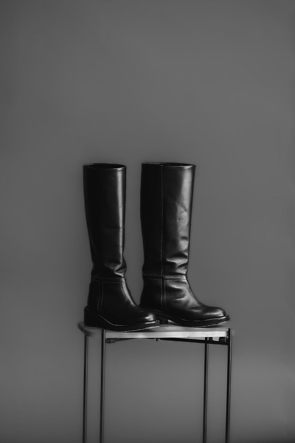 Bota De Montar Negro