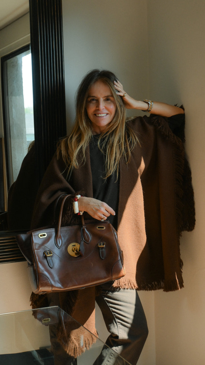 Manta Alpaca Chocolate