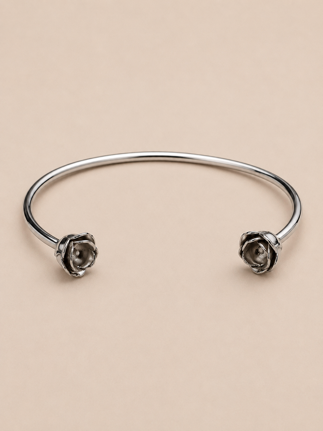 Collar Rosa de Plata