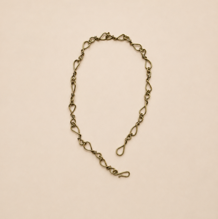 Collar nudo Bronce 50 cm