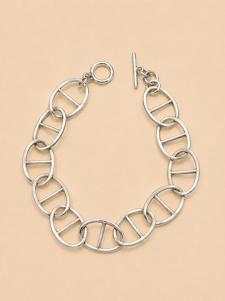 Collar Eslabón Marino de Plata