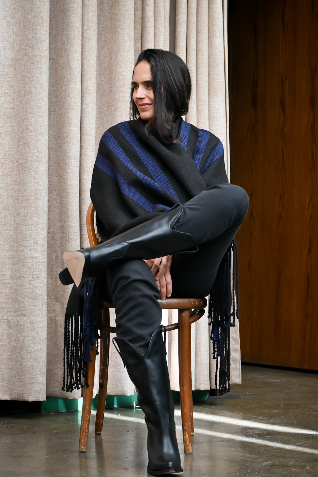 Echarpe Alpaca Azul AW 25