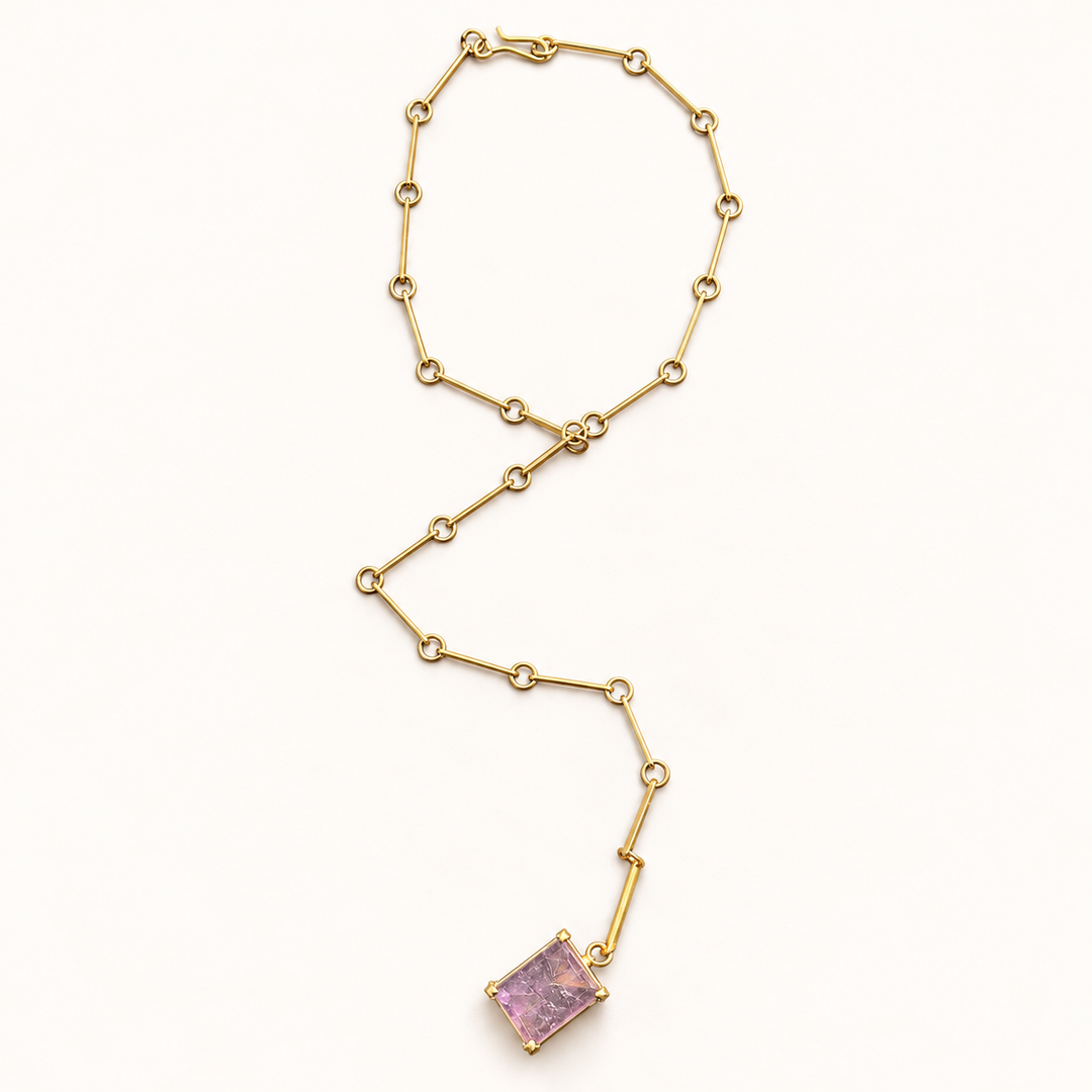 Collar de Bronce tipo Lariat