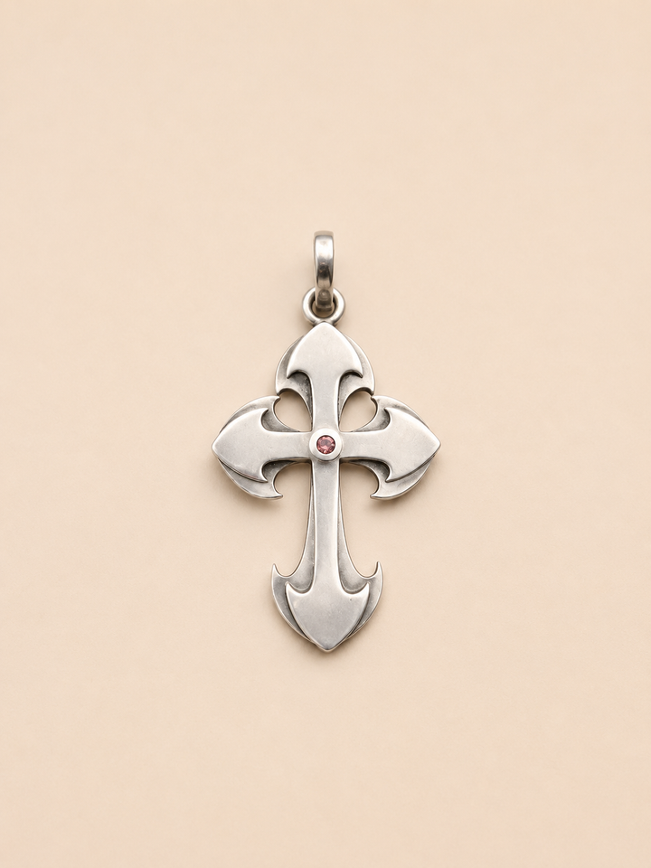 Cruz Medieval Plata