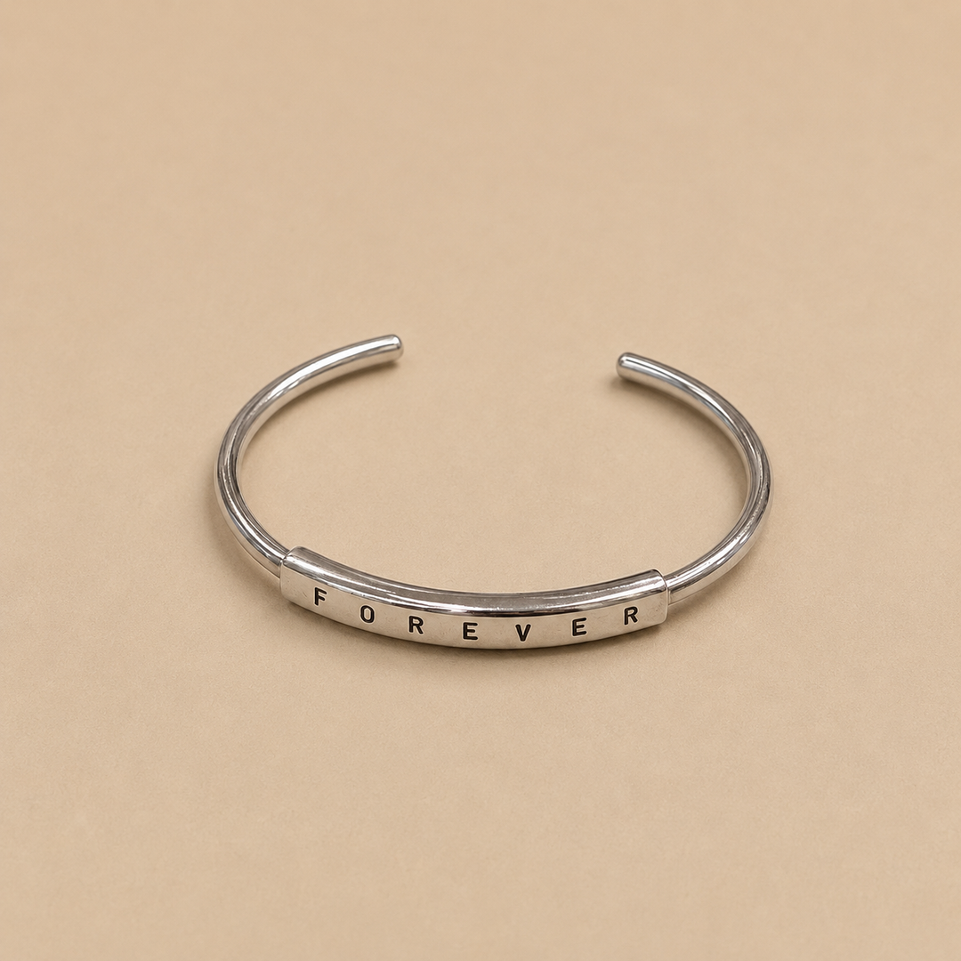 Esclava "Forever" Plata