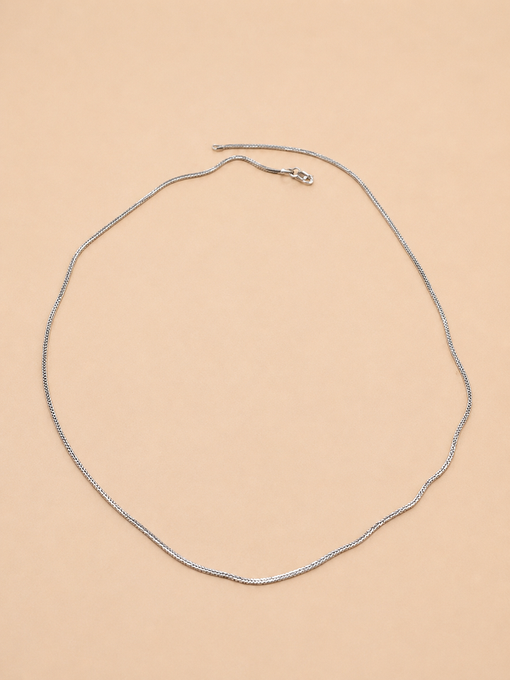 Cadena Serpiente Plata