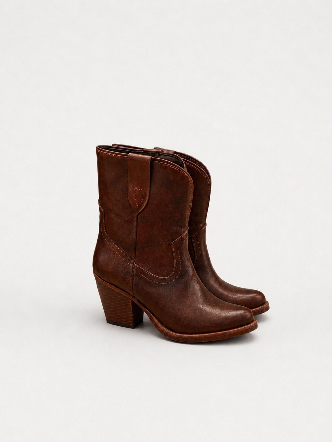 Bota Isabel Taco Caramelo