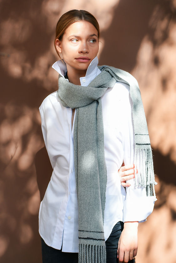 Foulard  Alpaca Gris SS/25
