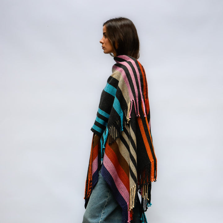 Manta Alpaca Marengo/Colores