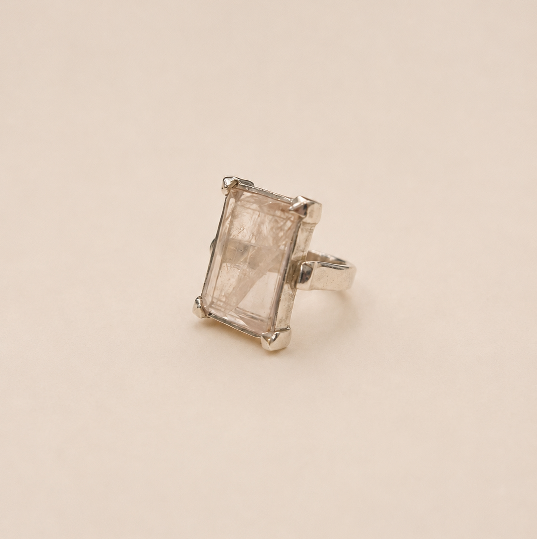 Anillo Cuarzo de Plata