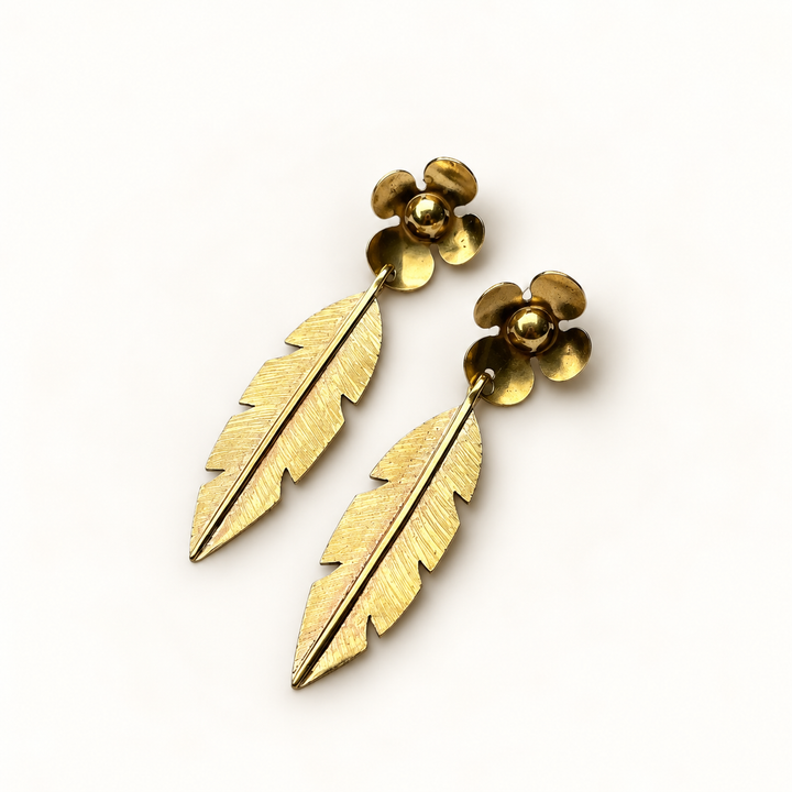 Aros Flora de Bronce