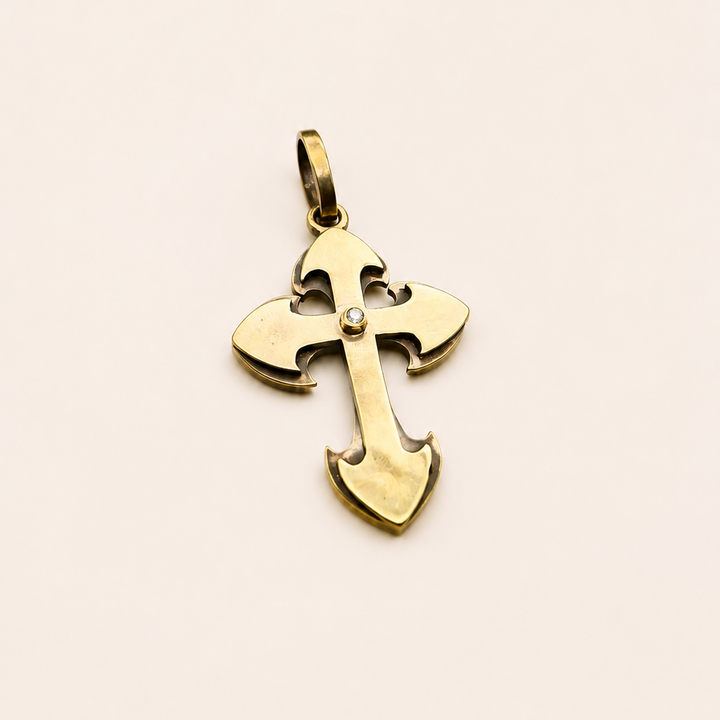 Cruz Medieval Bronce