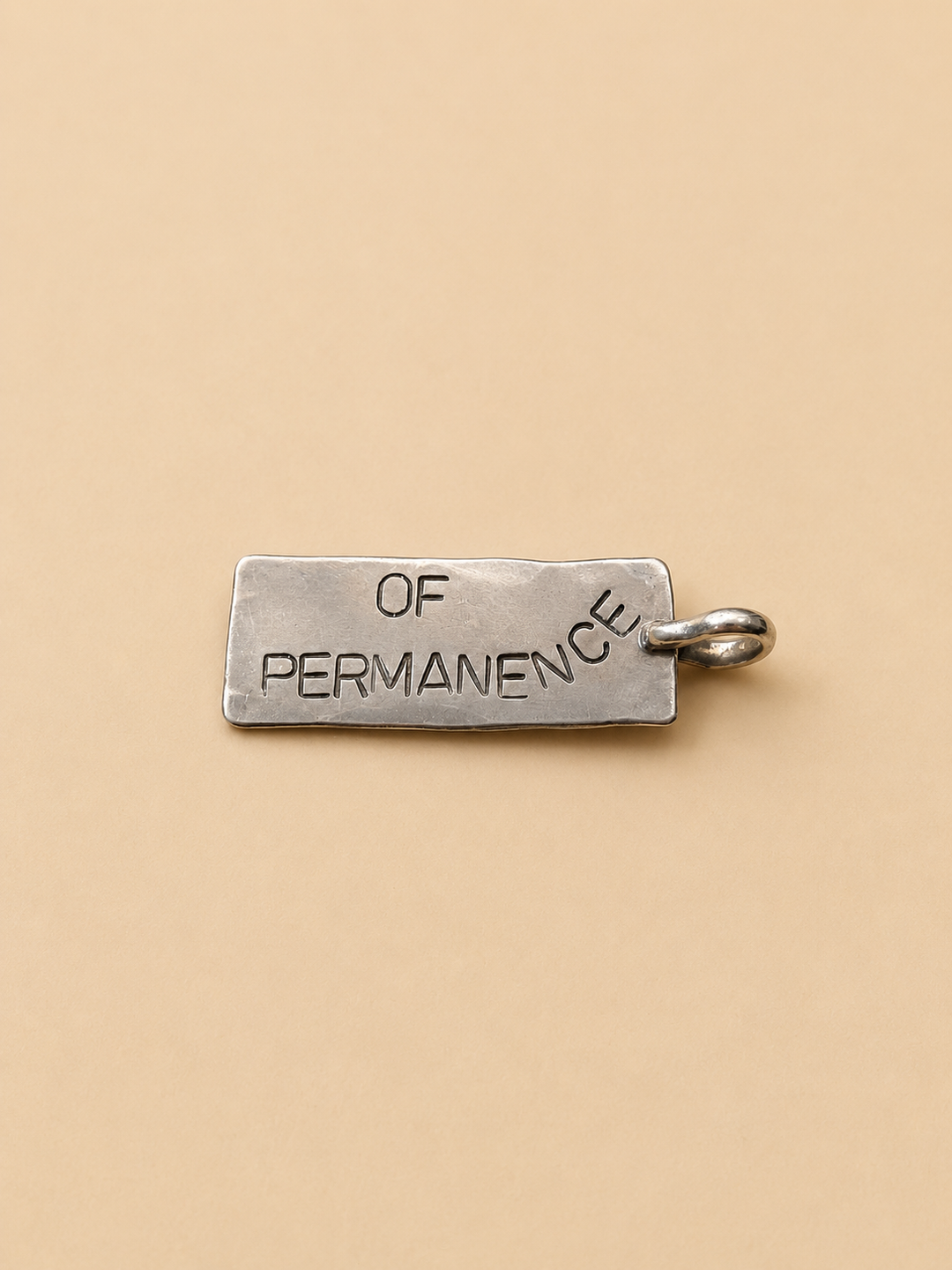 Placa "Of permanence" Plata