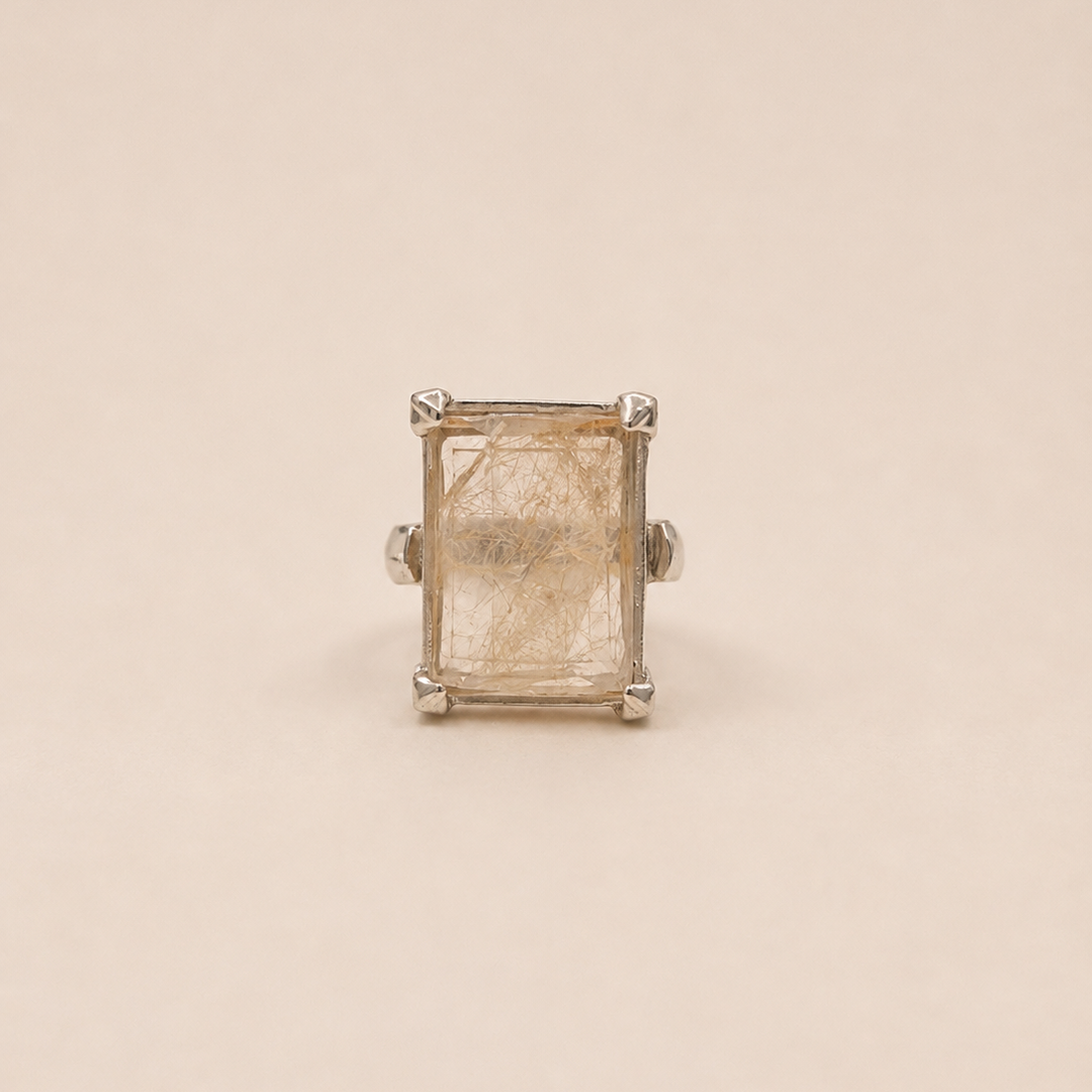 Anillo Cuarzo de Plata