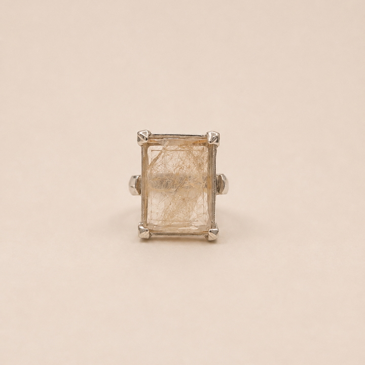 Anillo Cuarzo de Plata