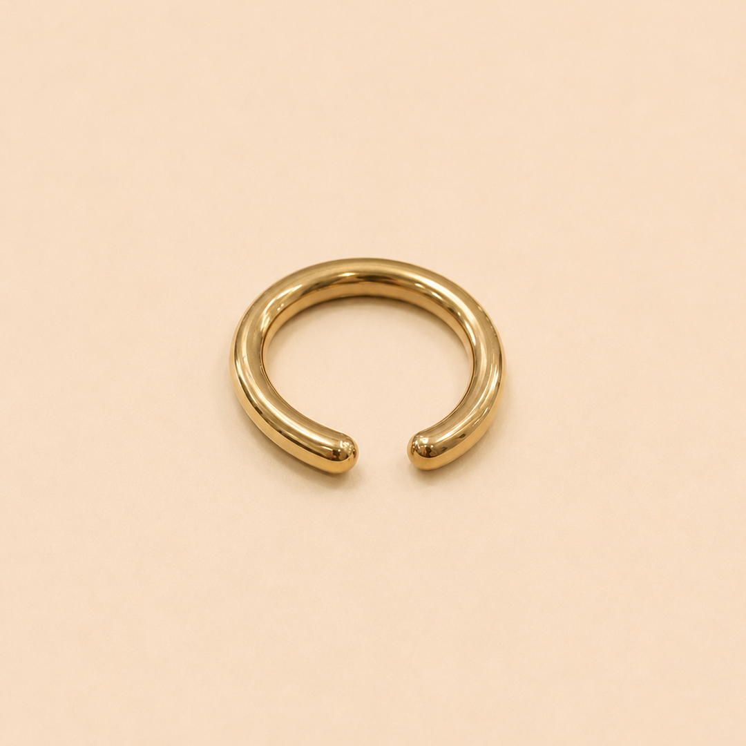 Anillo de Bronce Bombe Abierto