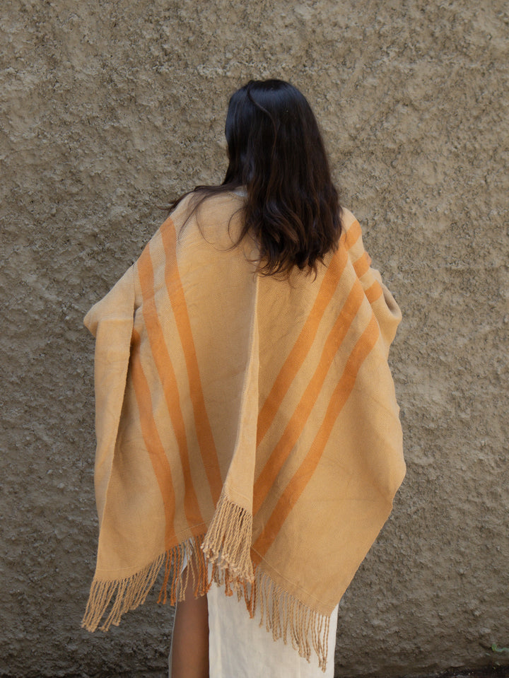 Manta Vicuña Oro Lino