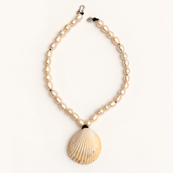 Collar Piedras con Conchita Marina