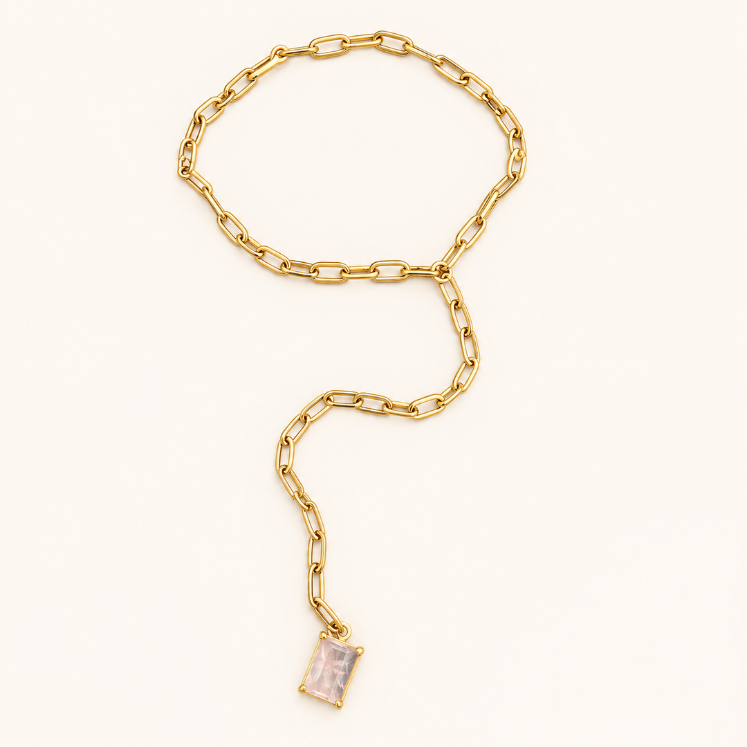 Collar de Bronce tipo Lariat