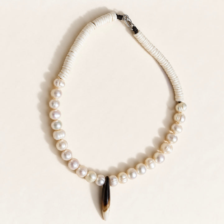 Collar De Piedras Blancas