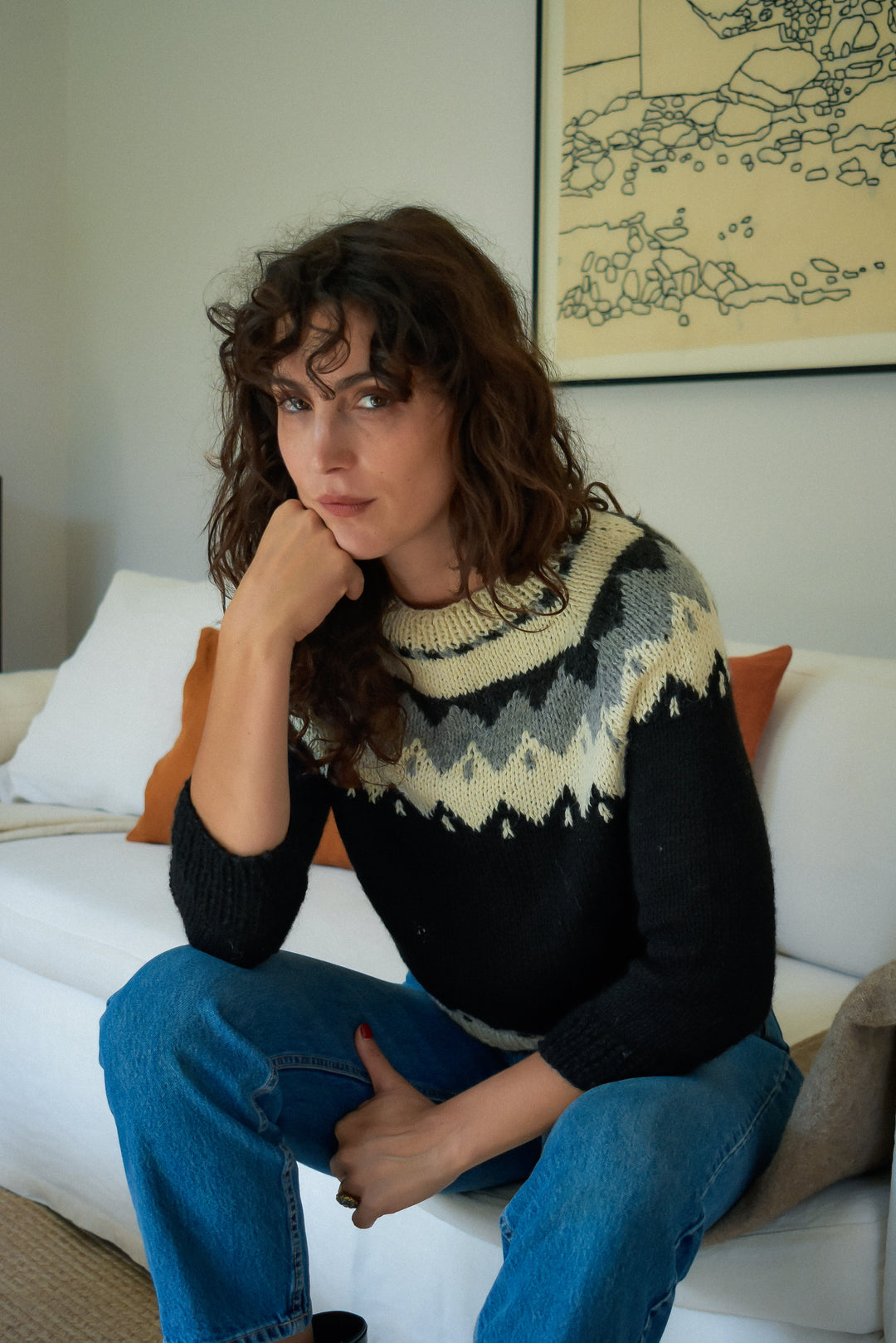 Suéter Amelia Alpaca