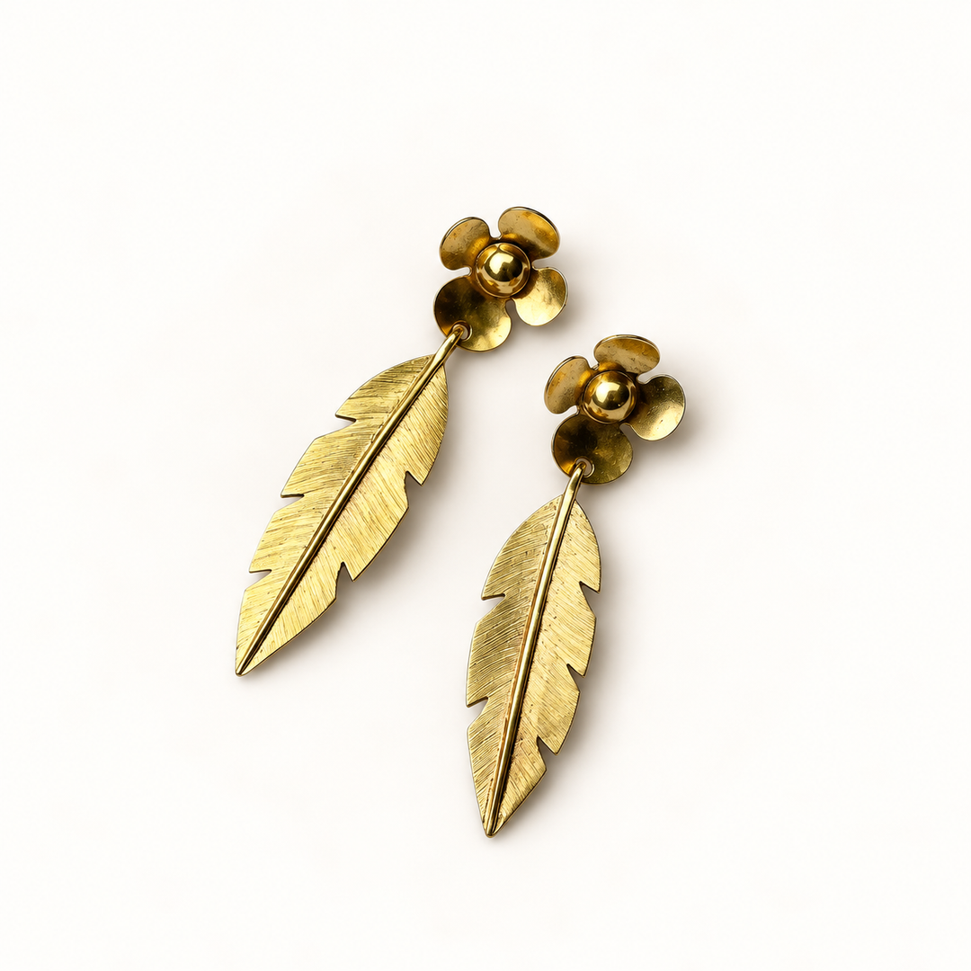 Aros Flora de Bronce