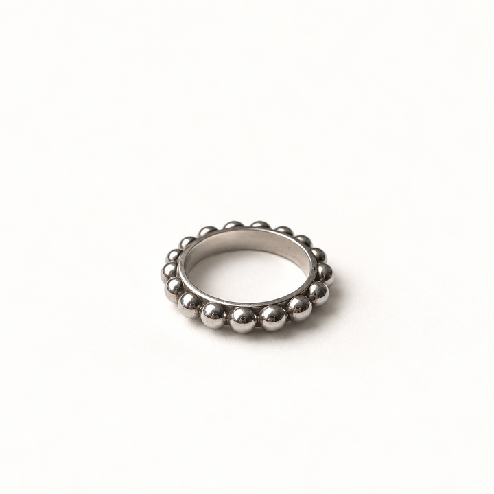 Anillo Bolita de Plata
