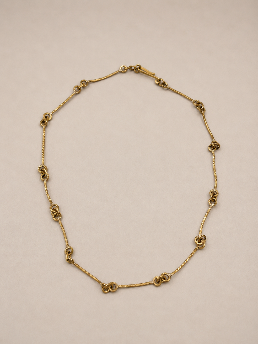 Collar cadena palito bronce