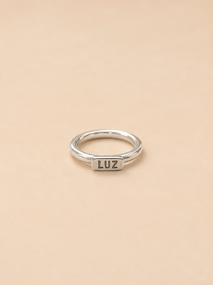 Anillo Luz Plata