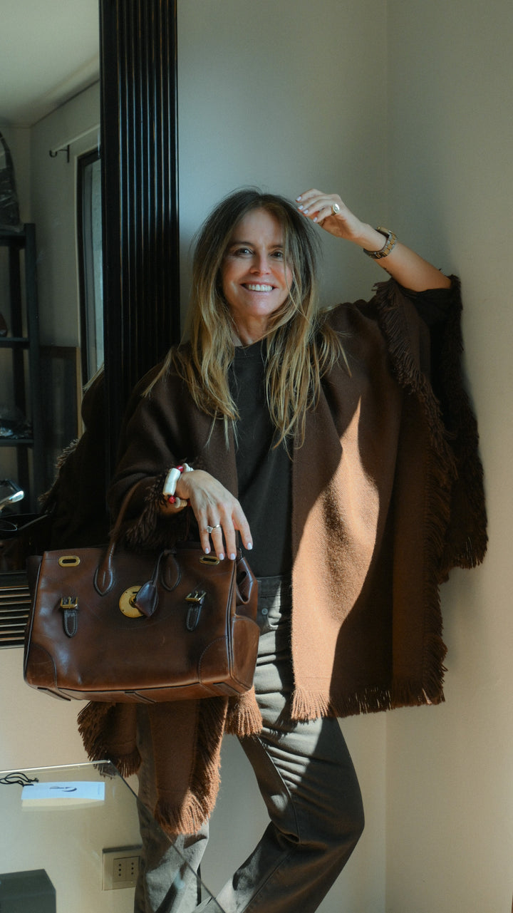 Manta Alpaca Chocolate