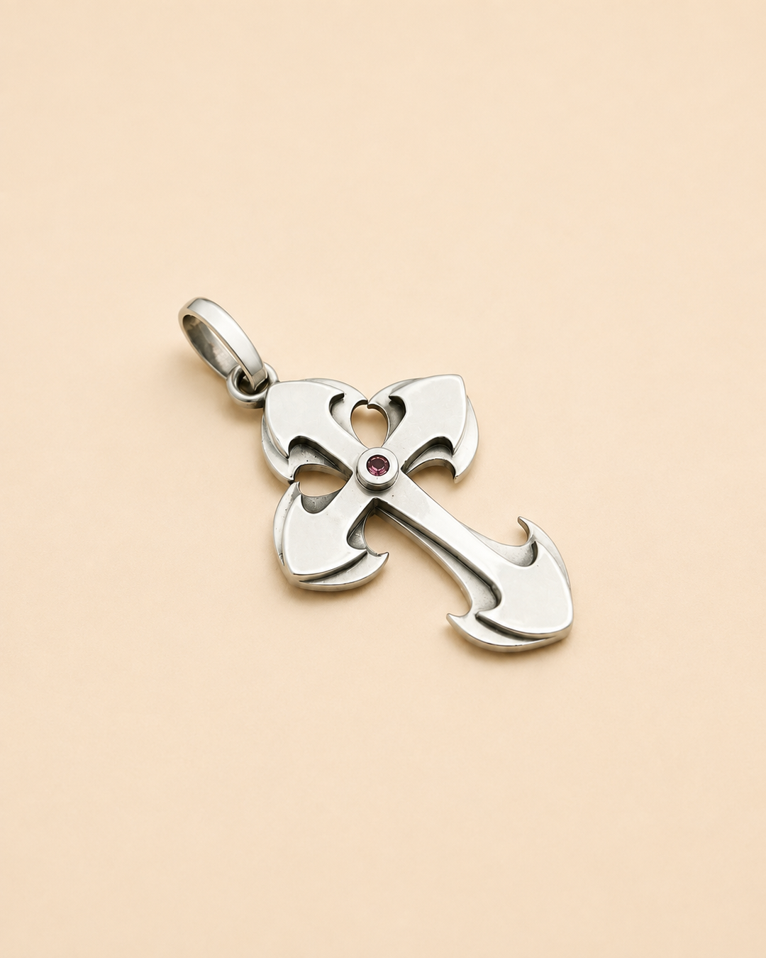 Cruz Medieval Plata
