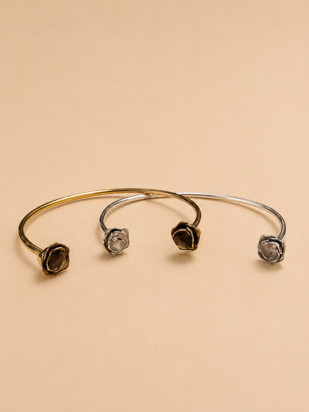 Collar Rosa Bronce