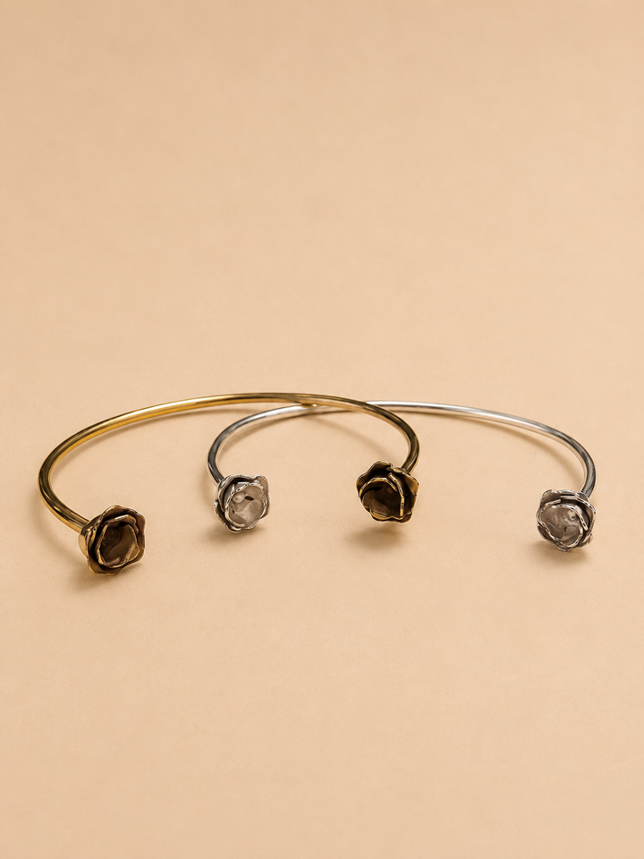 Collar Rosa Bronce