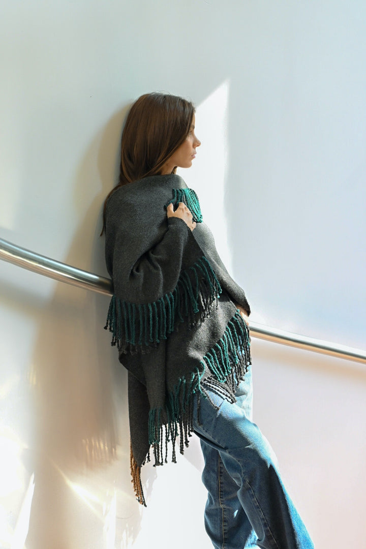Manta Alpaca Marengo Flecos