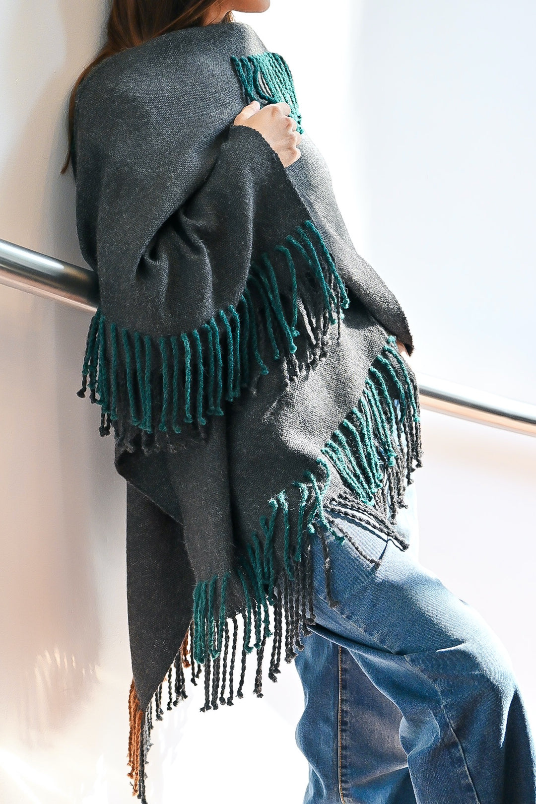 Manta Alpaca Marengo Flecos