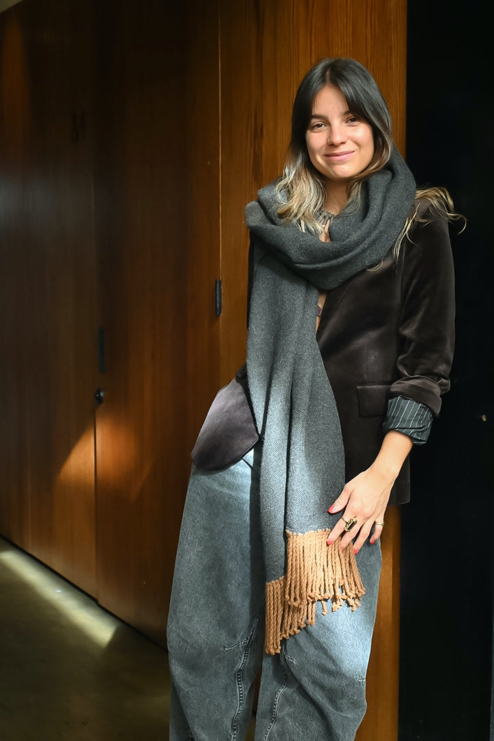 Echarpe Alpaca Marengo Camel