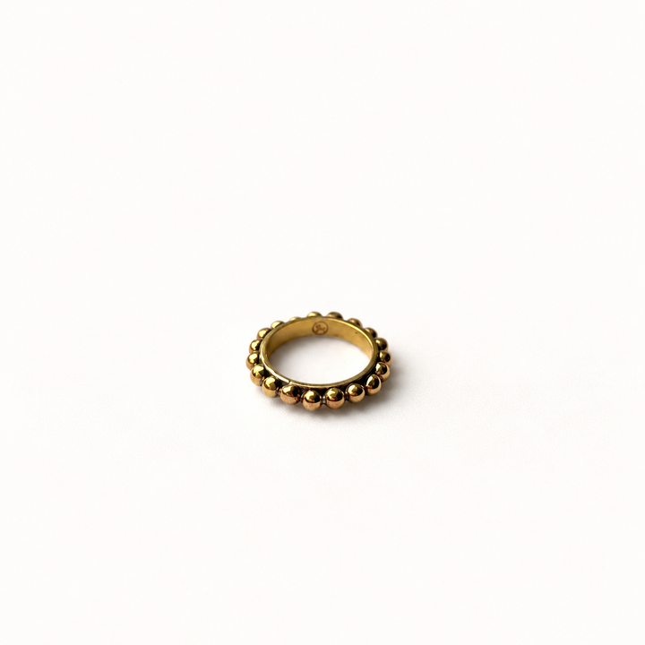 Anillo Bolita de Bronce