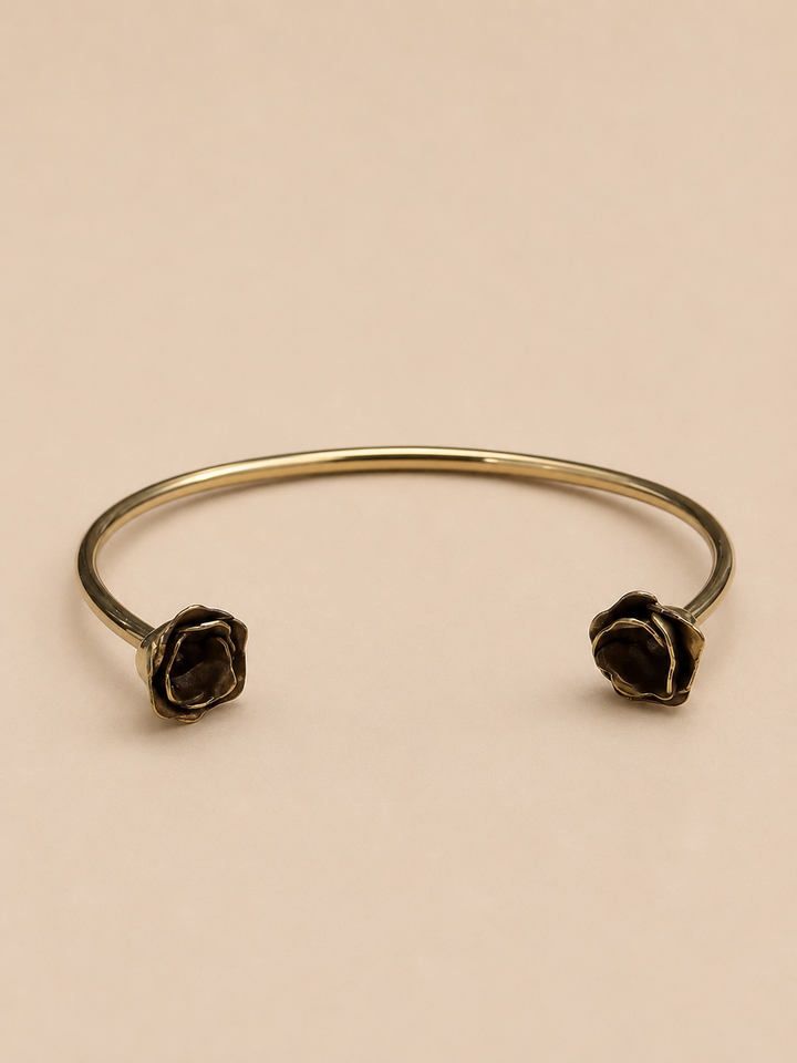 Collar Rosa Bronce