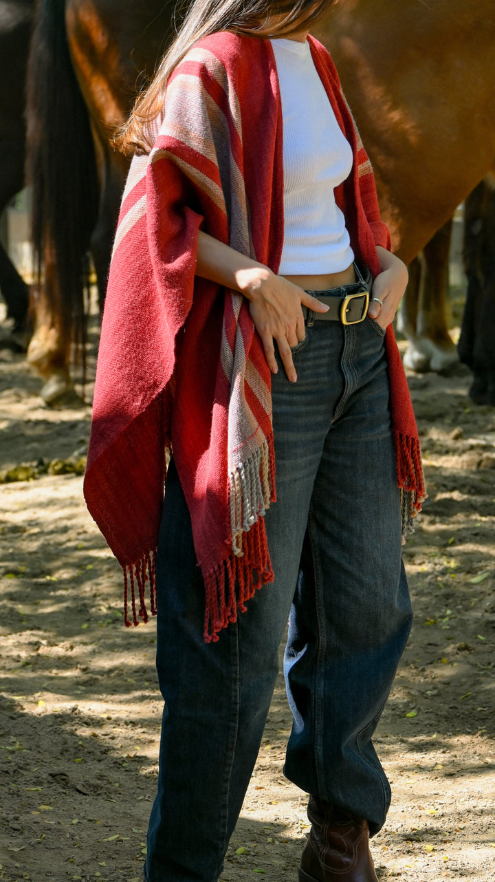 Manta Alpaca Vino SS26