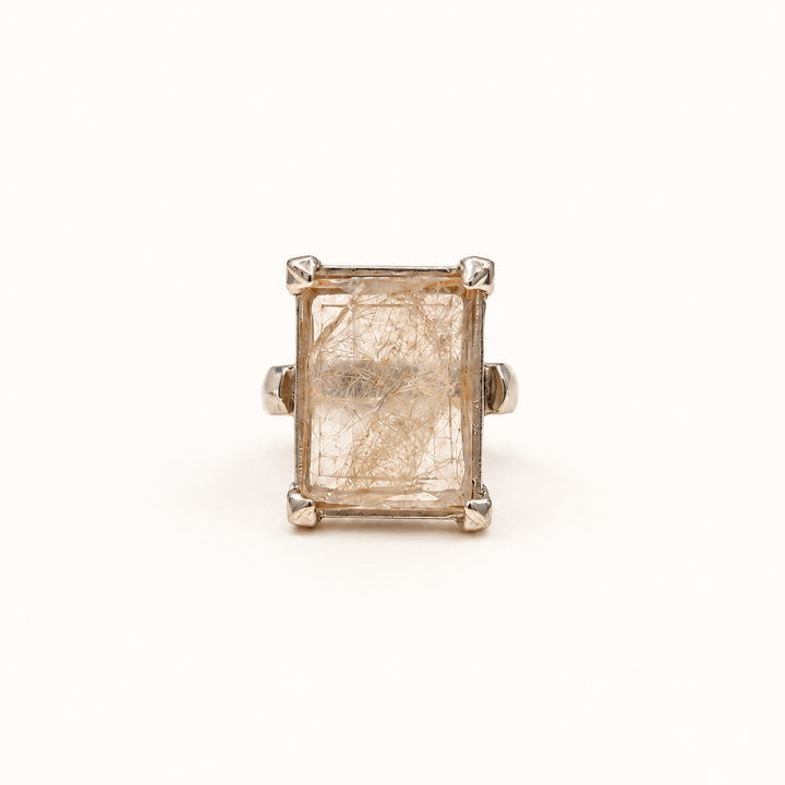 Anillo Cuarzo de Plata