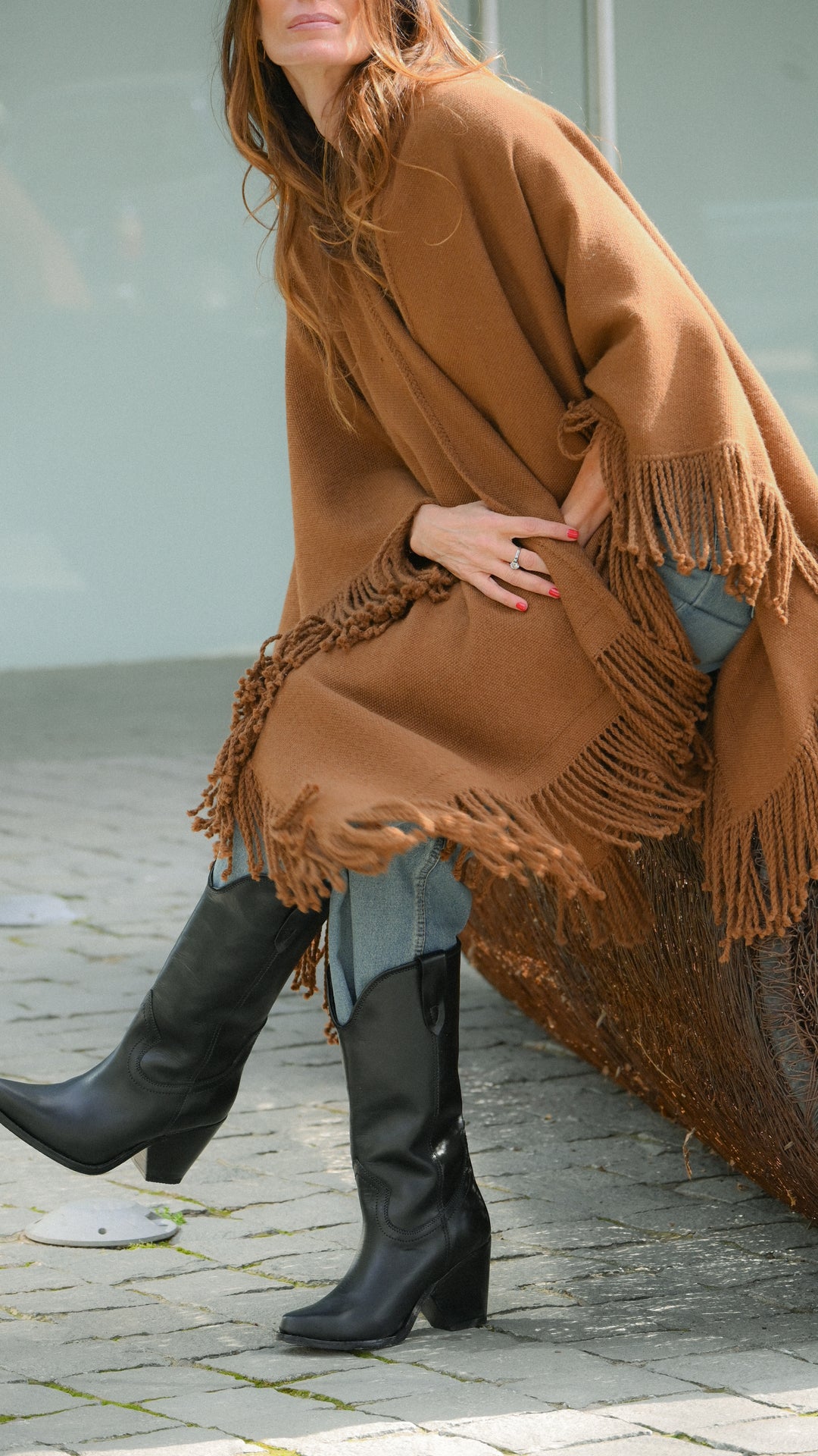 Manta Alpaca Camel Flecos