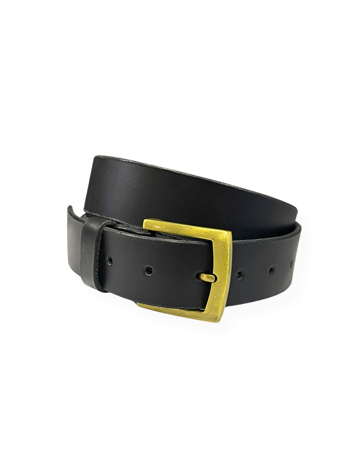 Cinturon Cuero Bronce