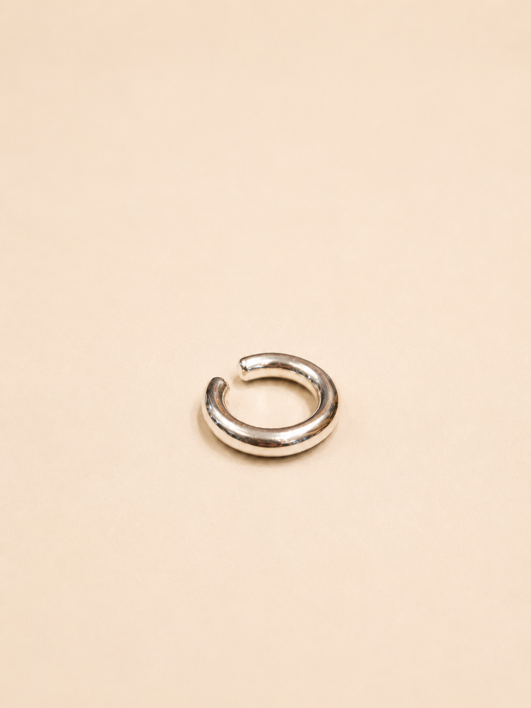 Anillo de Plata Bombe Abierto