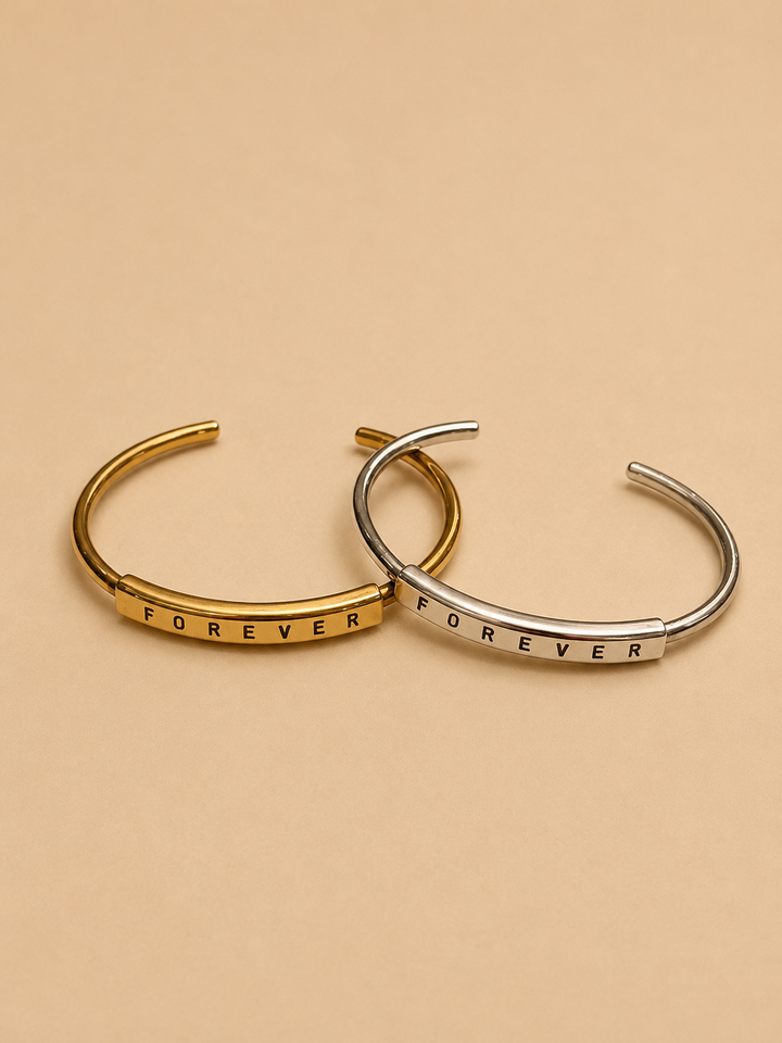 Esclava "Forever" Plata
