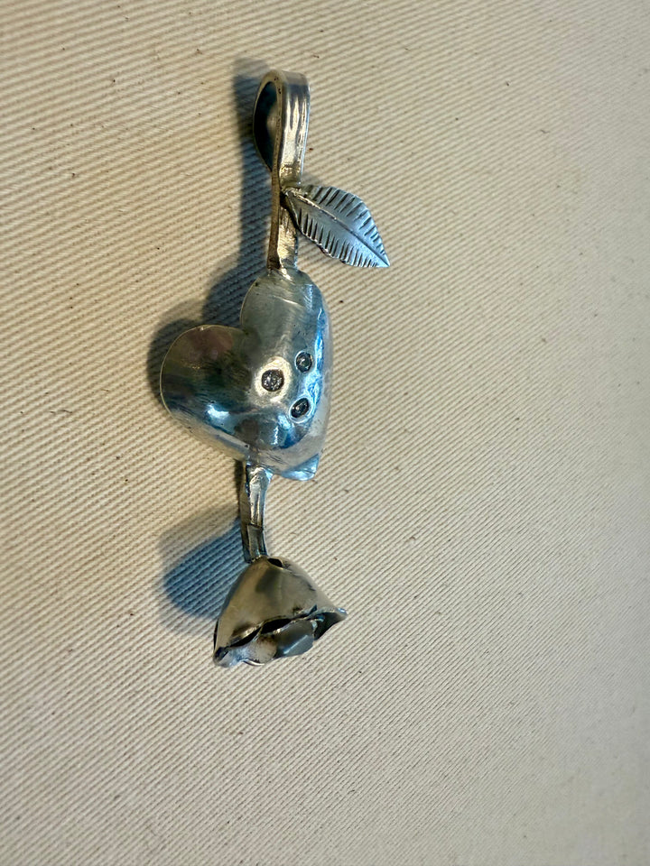 Rosa Corazón de Plata