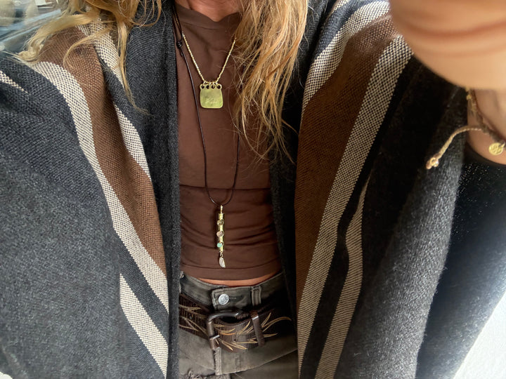 Manta Alpaca Marengo Colores Tierra