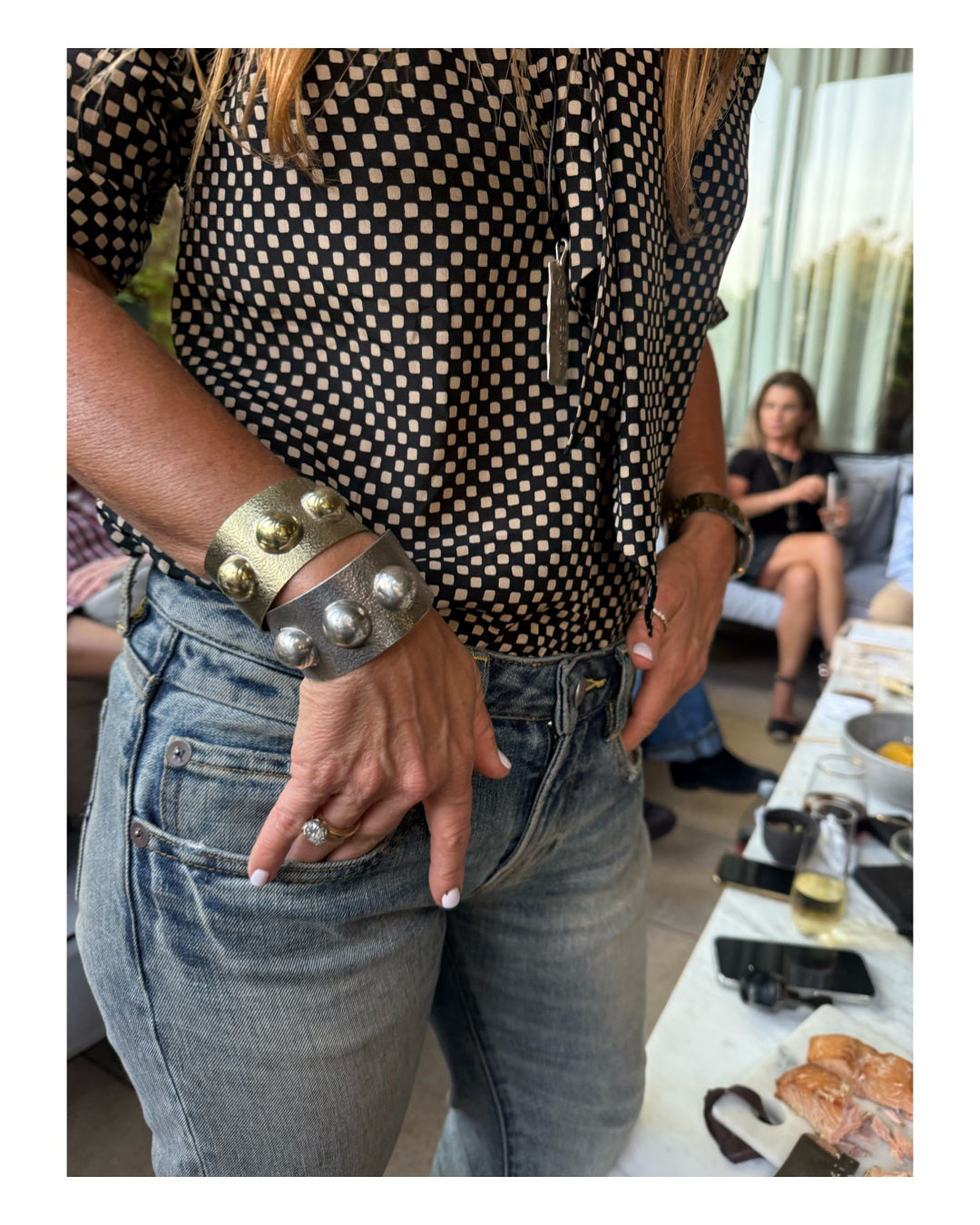 Esclava bolas bronce