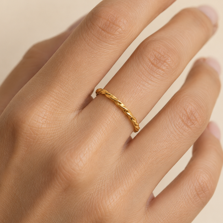Anillo Bronce Entorchado
