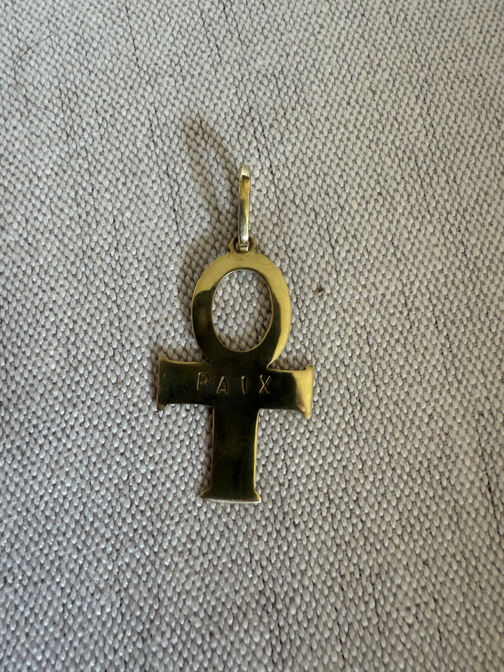 Cruz Paix bronce