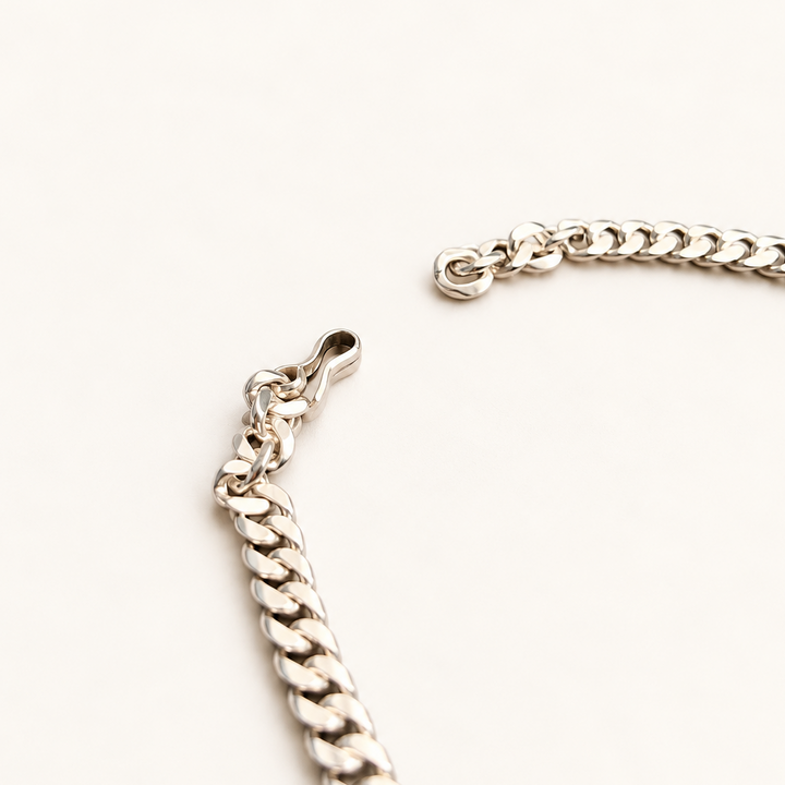 Cadena Grumet de Plata